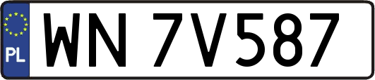 WN7V587