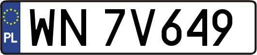 WN7V649