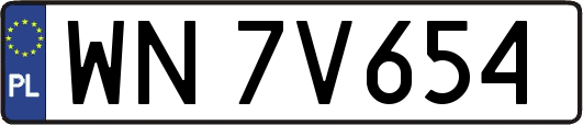 WN7V654