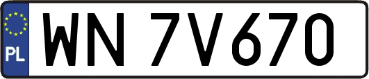 WN7V670