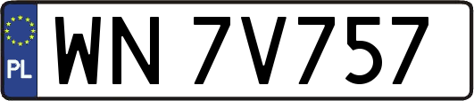 WN7V757