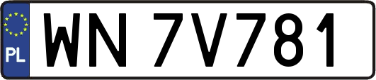 WN7V781