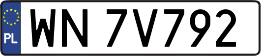 WN7V792