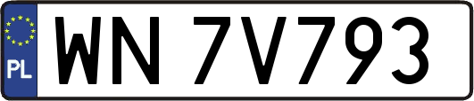 WN7V793
