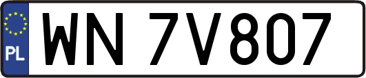 WN7V807