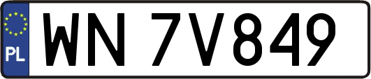 WN7V849