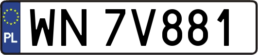 WN7V881