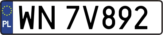 WN7V892