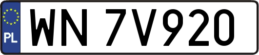 WN7V920