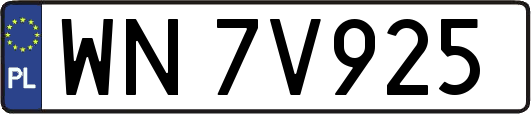 WN7V925