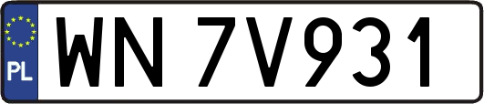 WN7V931