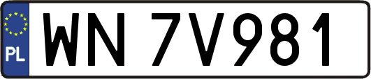 WN7V981