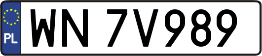 WN7V989