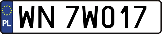 WN7W017