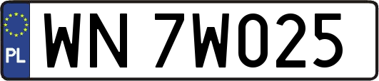 WN7W025