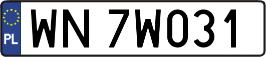 WN7W031