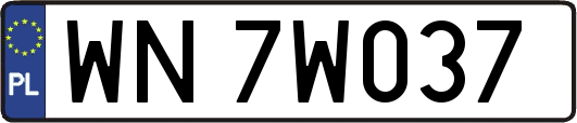 WN7W037