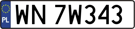 WN7W343