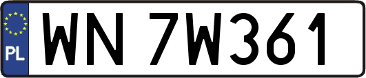WN7W361