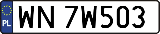WN7W503