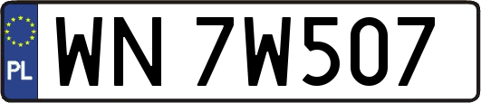 WN7W507
