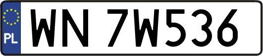 WN7W536