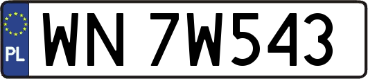 WN7W543