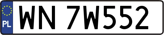WN7W552