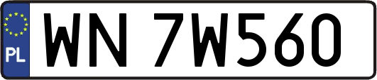 WN7W560