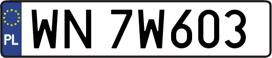 WN7W603