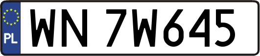 WN7W645