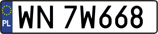 WN7W668