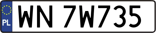 WN7W735