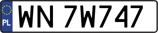 WN7W747