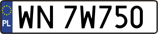 WN7W750