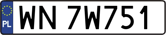 WN7W751