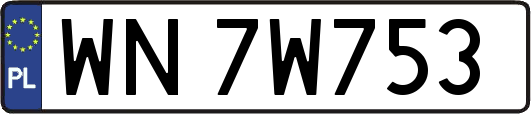WN7W753