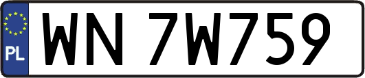 WN7W759