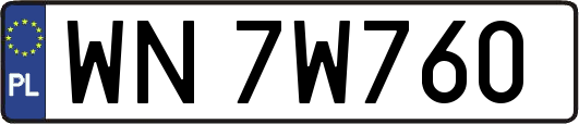 WN7W760
