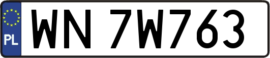 WN7W763