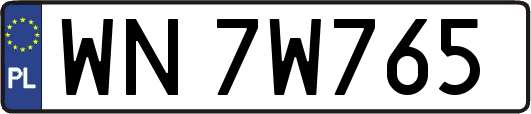 WN7W765