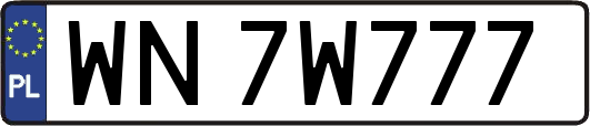 WN7W777