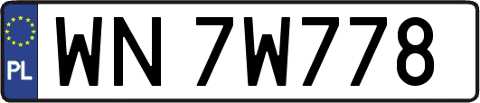 WN7W778