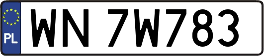 WN7W783