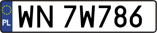 WN7W786
