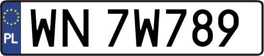 WN7W789