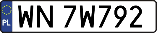 WN7W792
