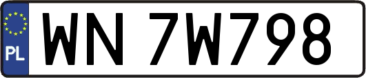 WN7W798