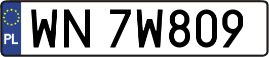 WN7W809