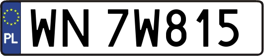 WN7W815